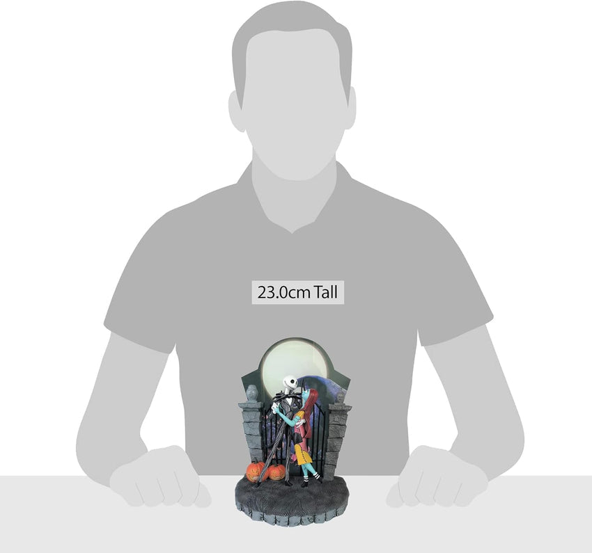 Nightmare Jack and Sally Dancing Light Statue. 9