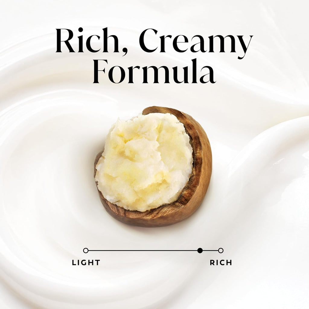 Women's Body Wash – Deeply Moisturizing. Shea Butter Scent. Volume: 35 fl oz (approx. 1.03 L).