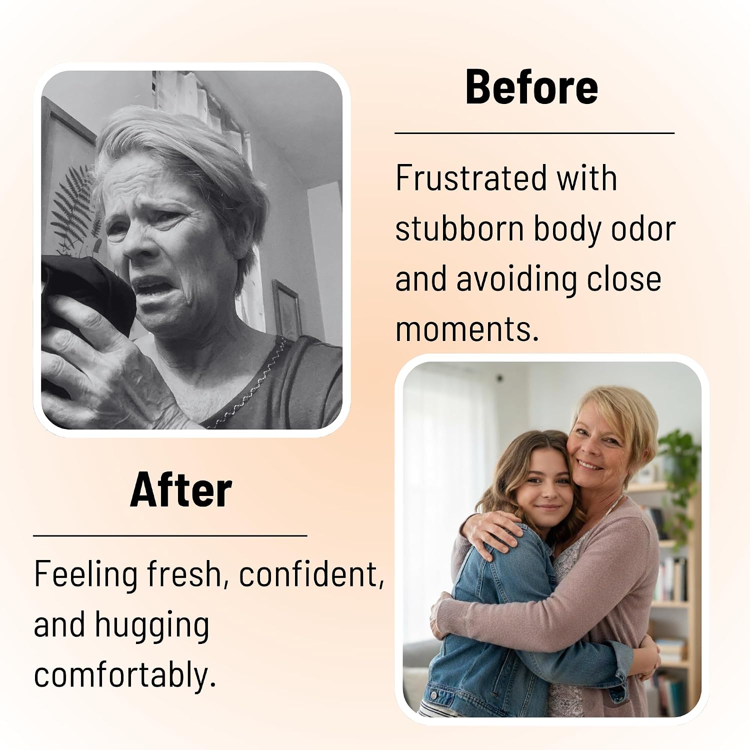 High-efficiency deodorizing body wash