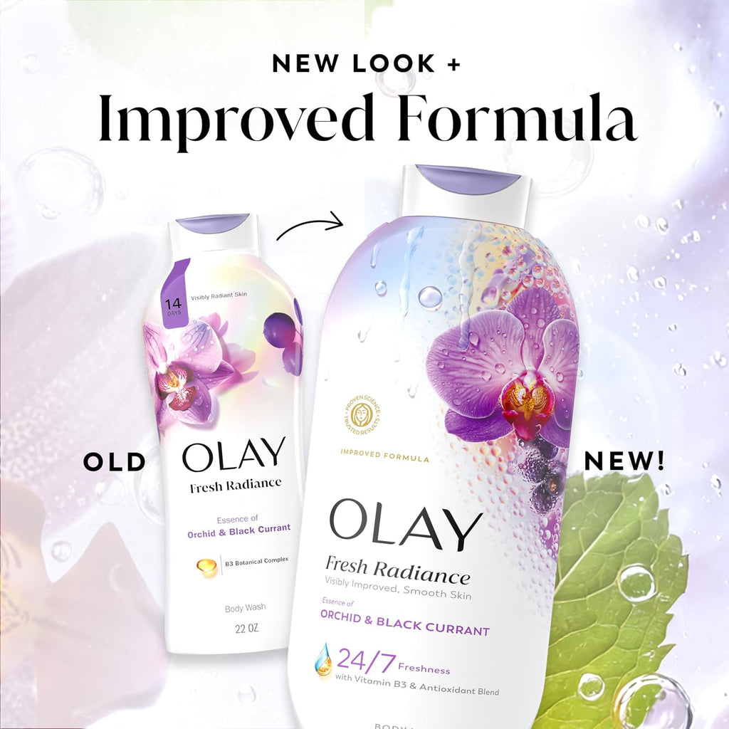 Women's Body Wash — "Fresh & Radiant" Collection.