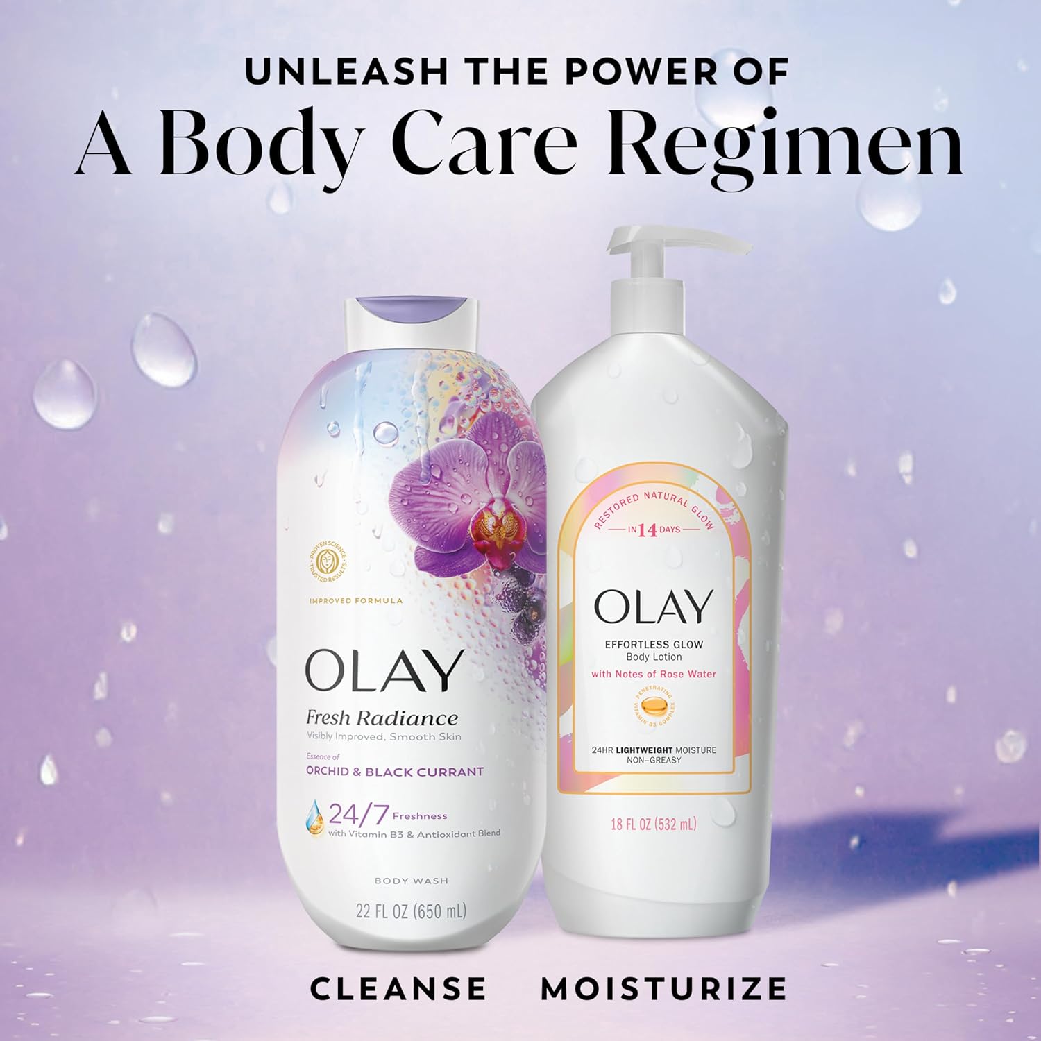 Women's Body Wash — "Fresh & Radiant" Collection.
