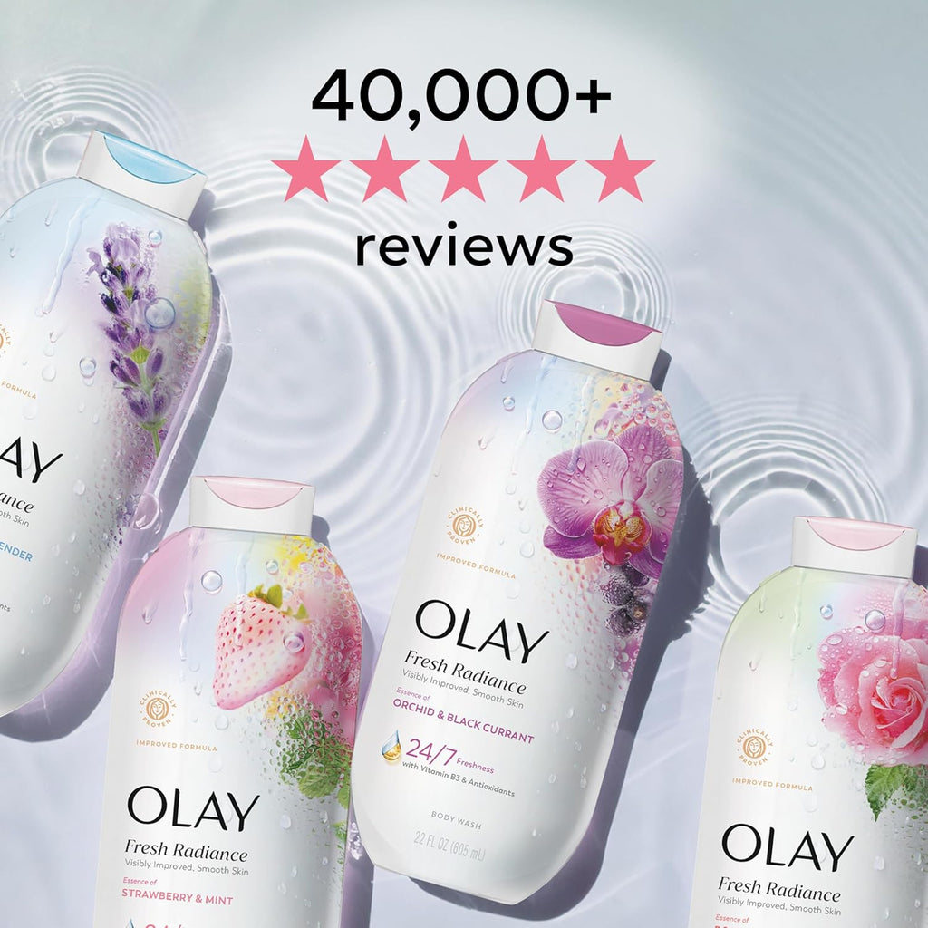 Women's Body Wash — "Fresh & Radiant" Collection.