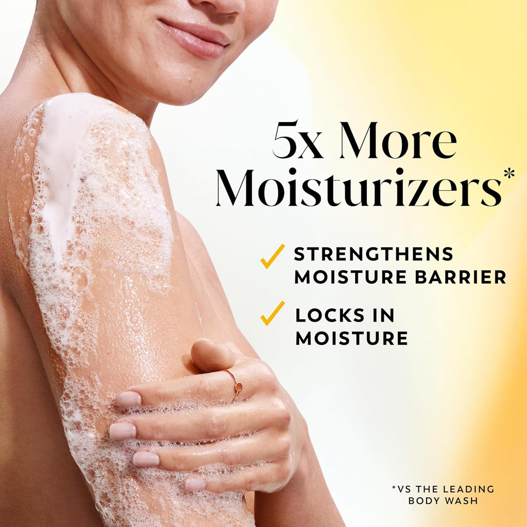Women's Body Wash – Deeply Moisturizing. Shea Butter Scent. Volume: 35 fl oz (approx. 1.03 L).