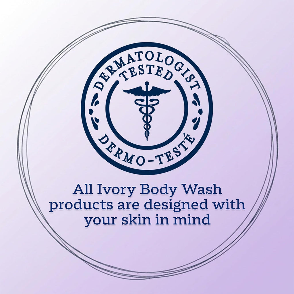 Body wash. Gentle formula. Lavender scent. 35 oz.