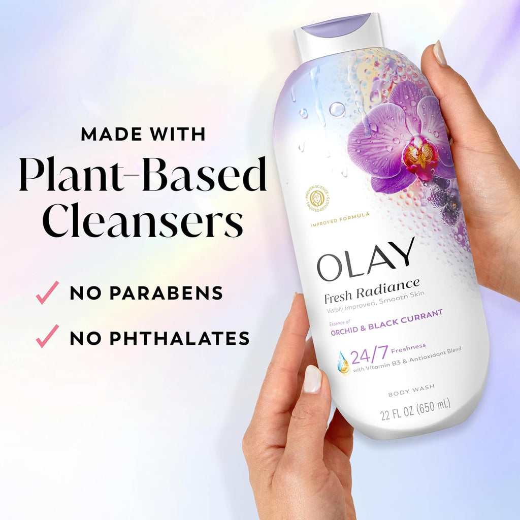 Women's Body Wash — "Fresh & Radiant" Collection.